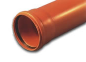 Тръба PVC 110 мм за канализация Tapas